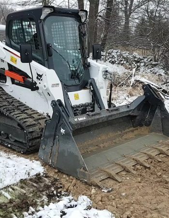 Bobcat T 770 lopata-rekonstrukce-cesty